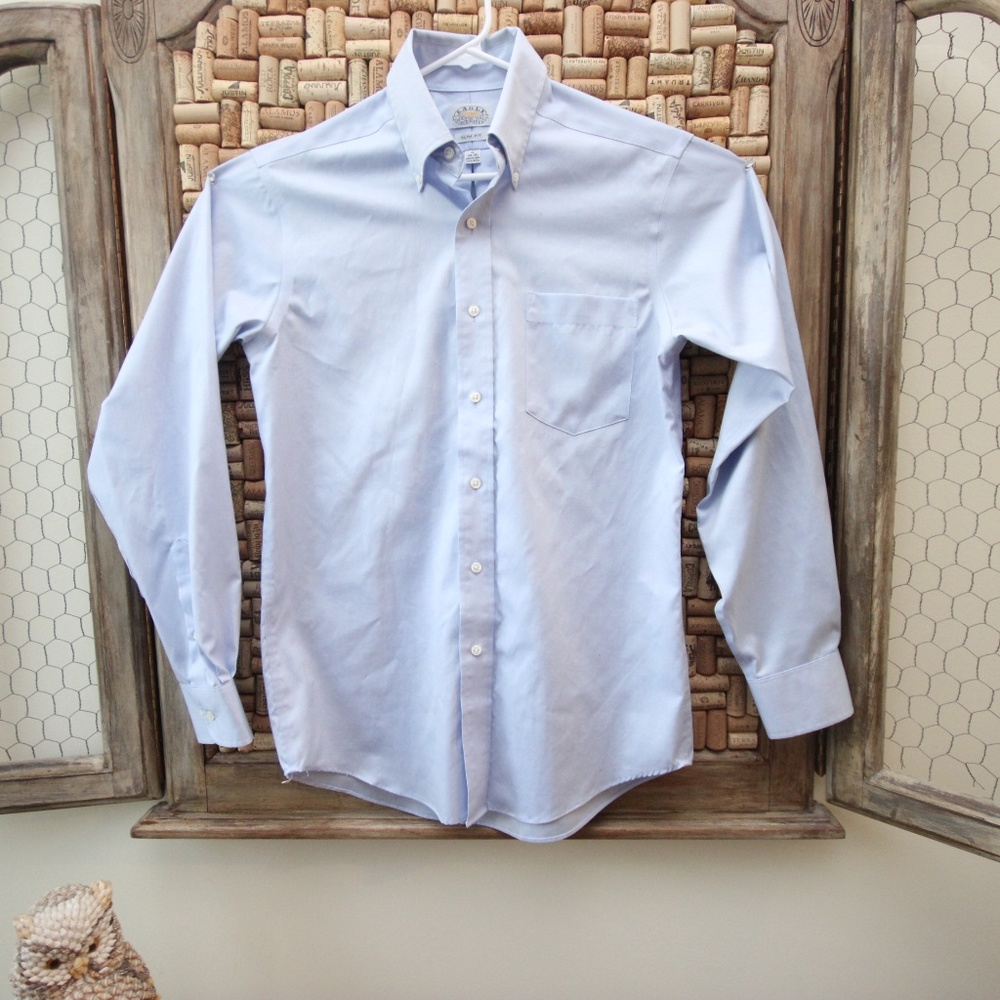 Men's Slim Fit Formal Light Blue Shirt